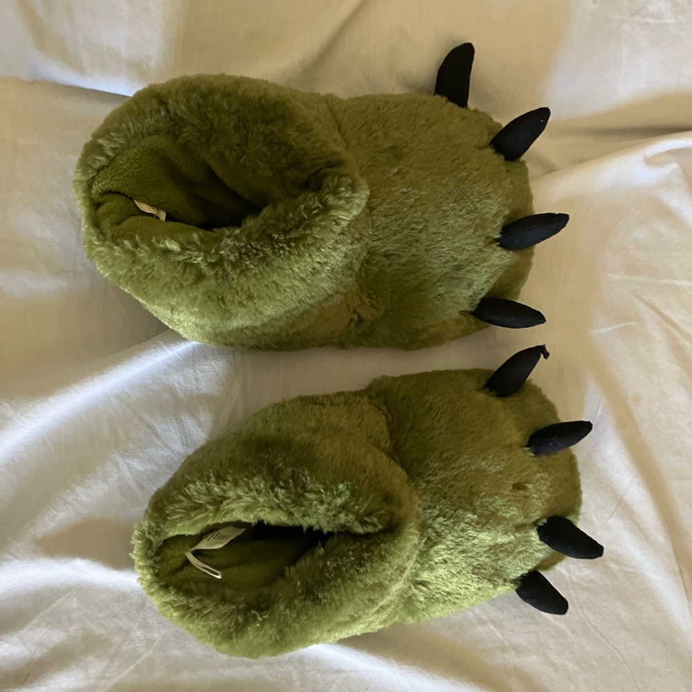 Monster slippers